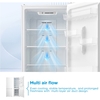 Midea MDRB424FGC01I Total No Frost Fridge Freezer, 60/40, White, C Rated