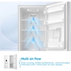 Midea MDRB424FGD01W Total No Frost Fridge Freezer, 60/40, White, D Rated
