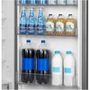 Midea MDRB509FGE46 No Frost Fridge Freezer, 70/30, Stainless Steel, E Rated