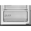 Midea MDRB509FGE46 No Frost Fridge Freezer, 70/30, Stainless Steel, E Rated