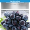 Midea MDRB521MGB02 Total No Frost Fridge Freezer, 60/40, Stainless Steel, B Rated
