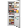 Midea MDRB521MGB02 Total No Frost Fridge Freezer, 60/40, Stainless Steel, B Rated