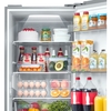 Midea MDRB521MGB02 Total No Frost Fridge Freezer, 60/40, Stainless Steel, B Rated