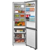 Midea MDRB548MIC46 Total No Frost Fridge Freezer, 70/30, Stainless Steel, C Rated
