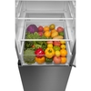 Midea MDRB548MIC46 Total No Frost Fridge Freezer, 70/30, Stainless Steel, C Rated