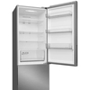 Midea MDRB548MME46 No Frost Fridge Freezer, 60/40, Stainless Steel, E Rated