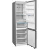 Midea MDRB600MIC46P No Frost Fridge Freezer, 70/30, Silver, C Rated