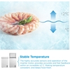 Midea MDRC154FZE01 Static Chest Freezer, White, E Rated
