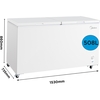 Midea MDRC698FEE01 Static Chest Freezer, White, E Rated