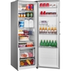 Midea MDRD502MTE46 Tall Larder Fridge, Stainless Steel, E Rated