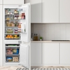 Midea MDRE353FGE01D Total No Frost Integrated Fridge Freezer, Sliding Hinge, 70/30, E Rated