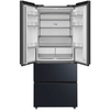 Midea MDRF600BIE70 American Fridge Freezer, E Rated,  Non-Plumbed