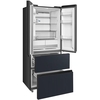 Midea MDRF600BIE70 American Fridge Freezer, E Rated,  Non-Plumbed
