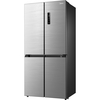 Midea MDRF632FIE46 American Fridge Freezer,  Non-Plumbed, Stainless Steel, E Rated