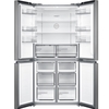Midea MDRF632FIE46 American Fridge Freezer,  Non-Plumbed, Stainless Steel, E Rated