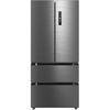 Midea MDRF692FIC46 American Fridge Freezer,  Non-Plumbed, Stainless Steel, C Rated