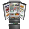 Midea MDRF692FIE46 American Fridge Freezer, Stainless Steel, E Rated,  Non-Plumbed