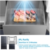 Midea MDRF705BIE70 American Fridge Freezer, E Rated