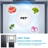 Midea MDRF705BIE70 American Fridge Freezer, E Rated