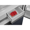 Midea MDRM587BIE70 American Fridge Freezer, Stainless Steel, E Rated,  Non-Plumbed