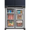Midea MDRM587BIE70 American Fridge Freezer, Stainless Steel, E Rated,  Non-Plumbed