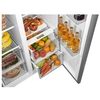 Midea MDRS619FIE46 American Fridge Freezer, Stainless Steel, E Rated,  Non-Plumbed