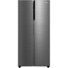 Midea MDRS619FIE46 American Fridge Freezer, Stainless Steel, E Rated,  Non-Plumbed