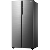 Midea MDRS619FIE46 American Fridge Freezer, Stainless Steel, E Rated,  Non-Plumbed