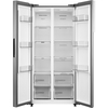 Midea MDRS619FIE46 American Fridge Freezer, Stainless Steel, E Rated,  Non-Plumbed