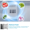 Midea MDRS710FGD46W American Fridge Freezer, Stainless Steel, D Rated,  Non-Plumbed