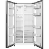 Midea MDRS710FGE02 American Fridge Freezer, Stainless Steel, E Rated,  Non-Plumbed