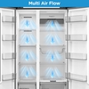 Midea MDRS791MIC46 American Fridge Freezer
