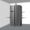 Midea MDRS791MIC46 American Fridge Freezer