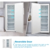 Midea MDRU333FZE01 Total No Frost Tall Freezer, White, E Rated