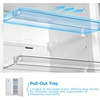 Midea MDRU333FZE01 Total No Frost Tall Freezer, White, E Rated