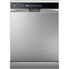 Midea MDWEF1433G(SS)-WG-UK Dishwasher, 14 Place Settings, Stainless Steel, B Rated