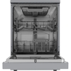 Midea MDWPF1433CXD-UK Dishwasher, 14 Place Settings, Stainless Steel, D Rated