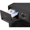 Midea MF110W90BA10/T-UK Washing Machine, 9kg, 1400 Spin, Black, A Rated