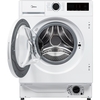 Midea MFA06W80BA10/W-UK Integrated Washing Machine, 8kg, 1400 Spin, White, A Rated