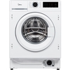 Midea MFA06W80BA10/W-UK Integrated Washing Machine, 8kg, 1400 Spin, White, A Rated