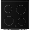 Midea MFO24EME4R118-BK Ceramic Electric Cooker with Double Oven, Black, A Rated