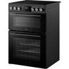 Midea MFO24EME4R118-BK Ceramic Electric Cooker with Double Oven, Black, A Rated