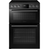 Midea MFO24EME4R118-BK Ceramic Electric Cooker with Double Oven, Black, A Rated