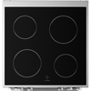 Midea MFO24EME4R118-SS Ceramic Electric Cooker with Double Oven, Stainless Steel, A Rated