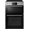 Midea MFO24EME4R118-SS Ceramic Electric Cooker with Double Oven, Stainless Steel, A Rated
