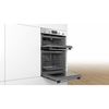 Bosch MHA133BR0B Series 2 Built-In Electric Double Oven, Stainless Steel, A Rated
