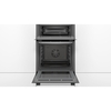 Bosch MHA133BR0B Series 2 Built-In Electric Double Oven, Stainless Steel, A Rated