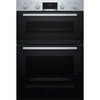 Bosch MHA133BR0B Series 2 Built-In Electric Double Oven, Stainless Steel, A Rated