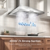 Midea MHA60A17EM400SS 60cm Chimney Cooker Hood