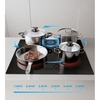 Midea MIH744E325GK 59cm Induction Hob, Black